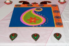 Rangoli and Mithai Demo