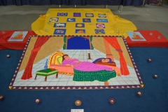 South Diwali Rangoli 2016